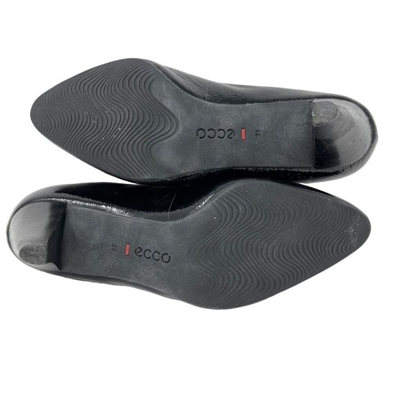 Ecco Shape Stiletto Black Pump Women's Size 39 8/8.5 - Picture 5 of 7